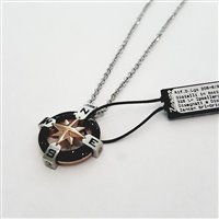 Necklace Zancan Man Hi Teck in Steel EHC014 - EHC014